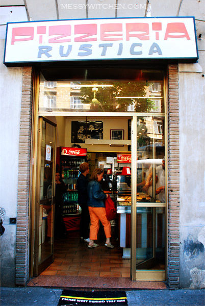Pizzeria Rustica @ Rome, Italy